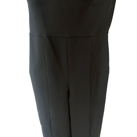 Miss Selfridge By ASOS Jumpsuit Womens Size 6 Black Sleeveless Mock Neck NEW - Picture 13 of 13
